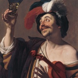 The happy violinist